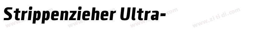 Strippenzieher Ultra字体转换